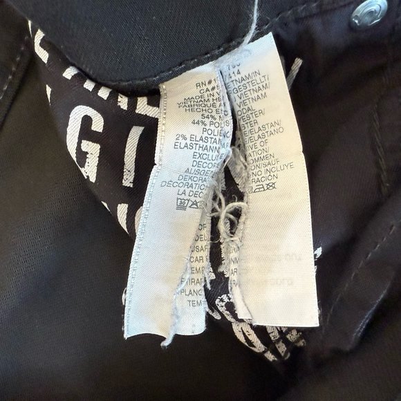 True Religion Rocco Relaxed Skinny Jeans Men's 38x33 Black Stretch *Stains - Picture 10 of 10